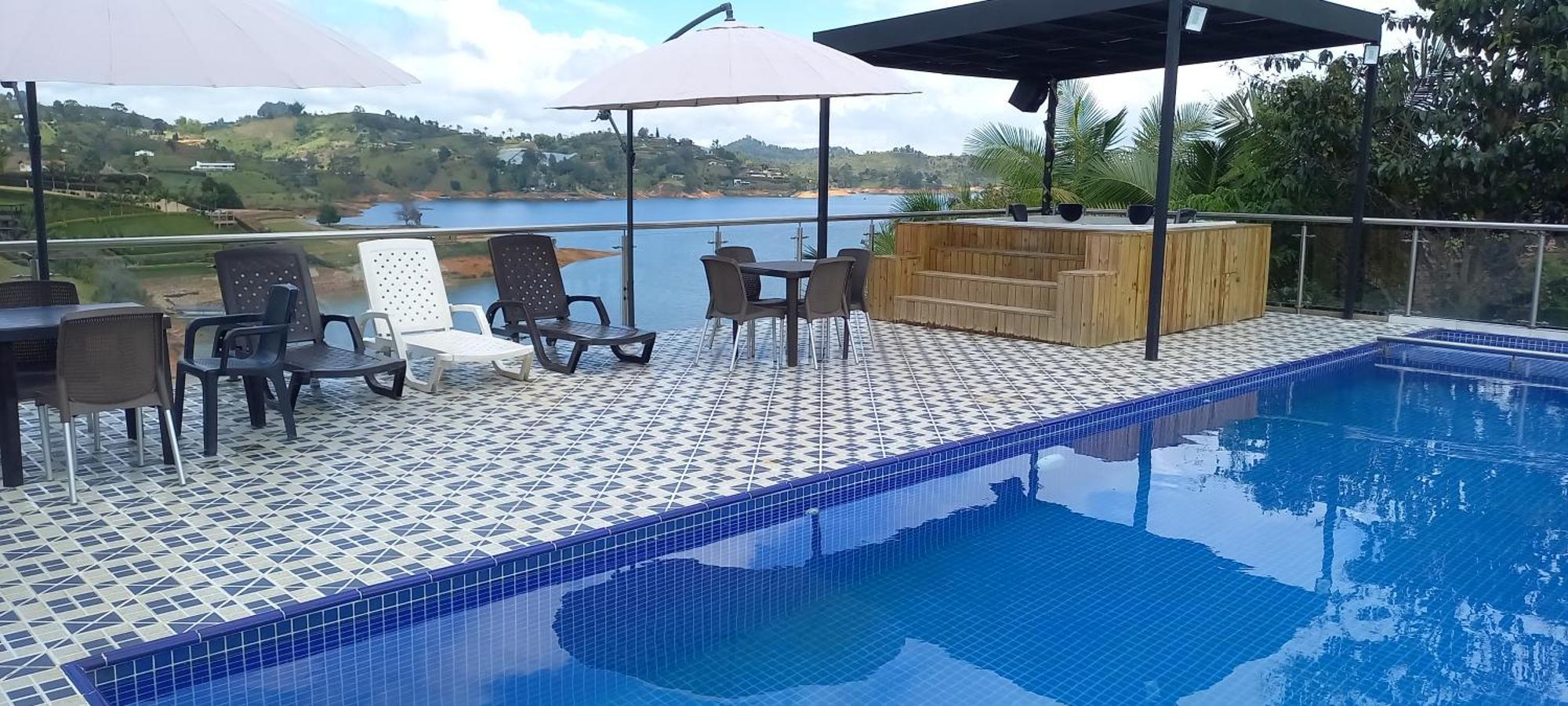 Hotel Mirador Cielo Blue El Penol  Exterior foto